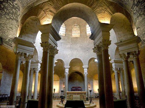 irefiordiligi: IV century roman mosaics inside the Mausoleum of Santa Costanza, monumental complex o