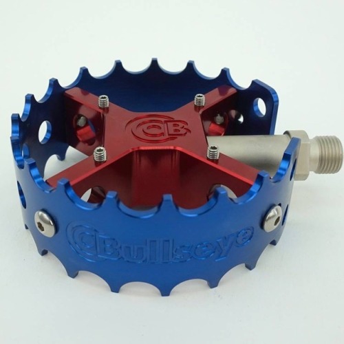 BACK IN STOCK! Bullseye Pro X Round pedals are here at PlanetBMX.com! Available in multiple color co