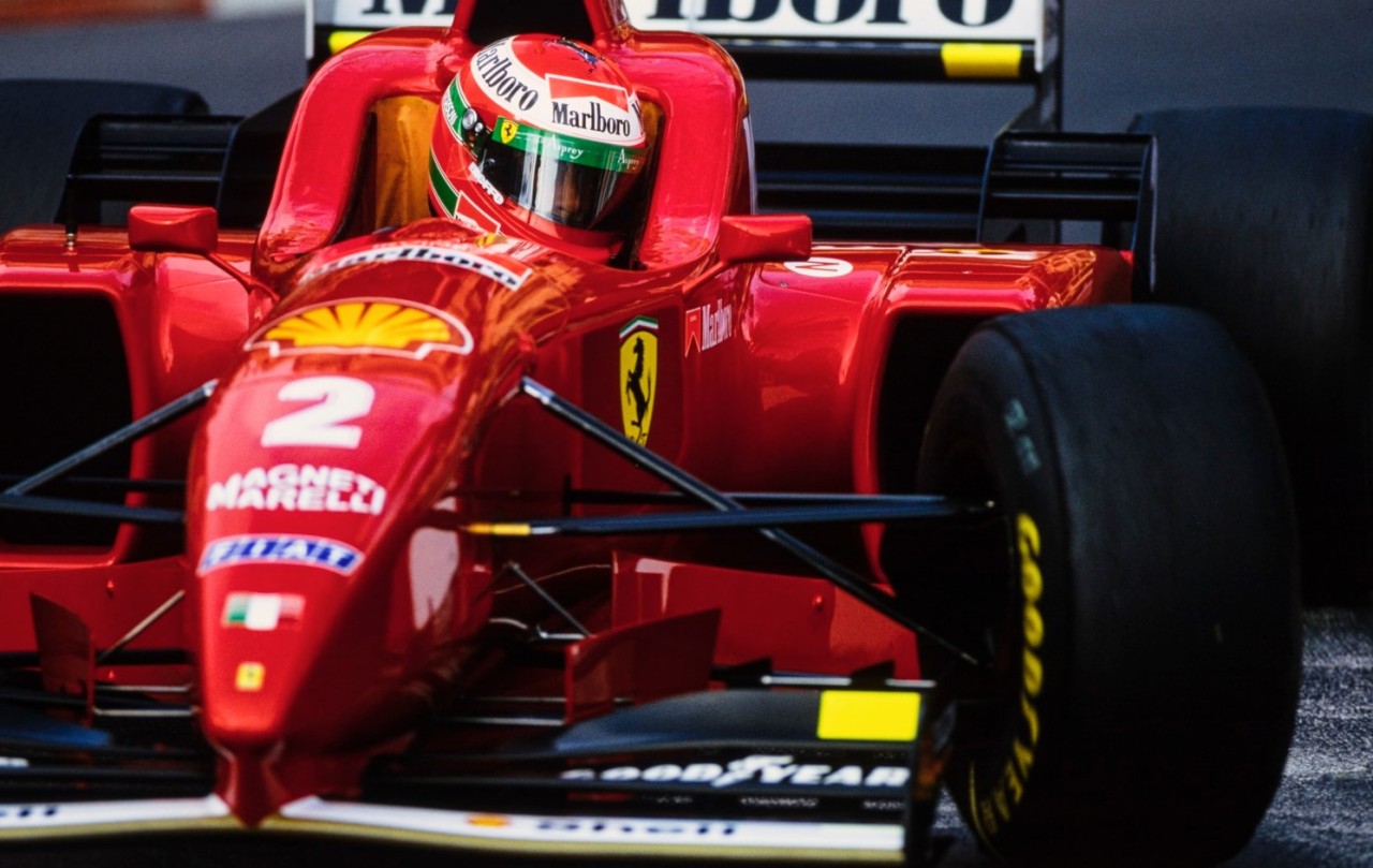 Eddie Irvine  Ferrari 1996 #Eddie Irvine#Ferrari#1996