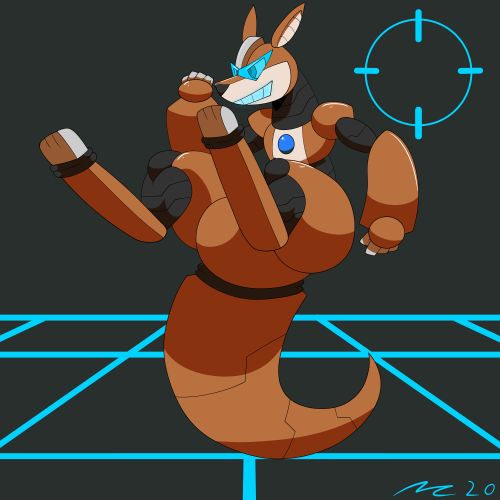 Lance the Robot KangarooCommission for Masterge77 If you like my art and would like me to produce mo