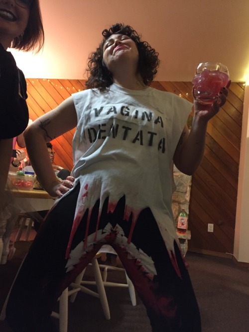 My proudest Halloween costume to date: VAGINA DENTATA