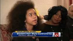 youngblackandvegan:  thechanelmuse:  Vanessa VanDyke has amazing hair. Point blank. But it’s her hair that may cause her to get expelled from school. Faith Christian Academy in Orlando told the 12-year-old that she has a week to decide if she’s going