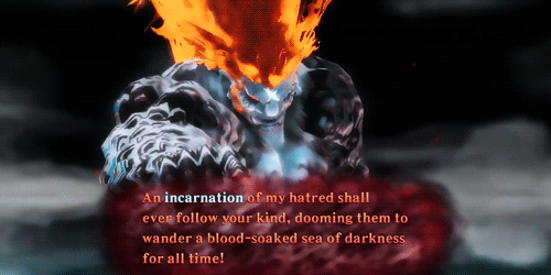 megasmans: You fight like no man or demon I have ever known.  Though this is not the end. 