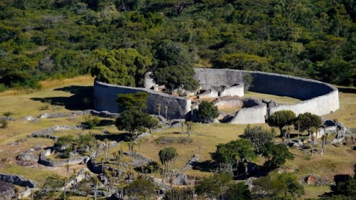 Ruins of Great Zimbabwe: the capital of the Kingdom of Zimbabwe during the country’s Late Iron
