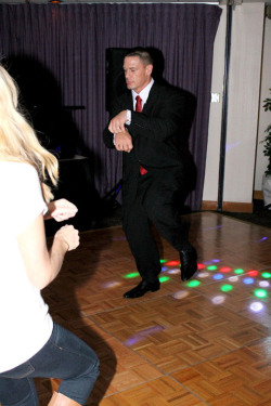 virgyvirgil: John Cena solemnly dancing alone in a suit to Gangnam Style. 