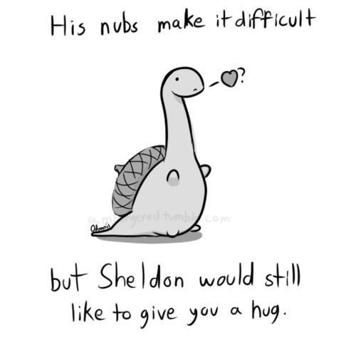 plump-and-poly:myoneandonlywonderland:Sheldon the tiny dinosaurPart twoCutes