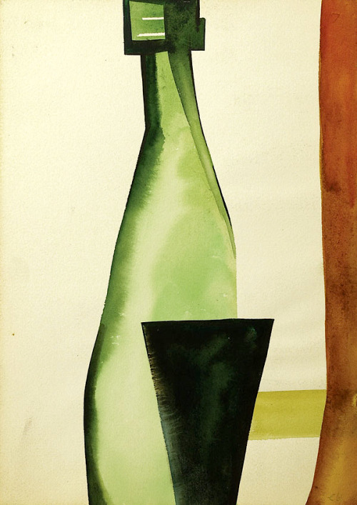 amare-habeo: Igor Ershov (Russian, 1916 – 1985) From the series “Bottle deformation&rdqu