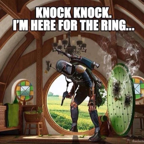 #bobafett #starwars #thehobbit