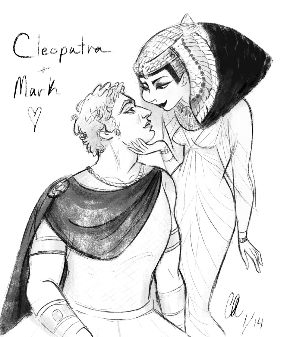 Cleopatra, Heroine of Shakespeare