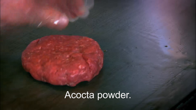 43% sure it's a piece of pizza. Caption: Acocta powder.