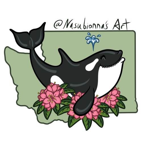 Back from the dead with yet another multi-drawing series! Official state animals and flowers! Roughl