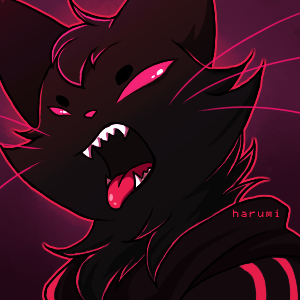 princessharumi:   i made an icon of my fursona, boy was it fun <3 