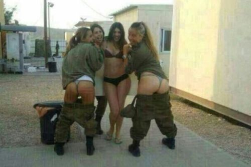 These female Israeli soldiers were disciplined