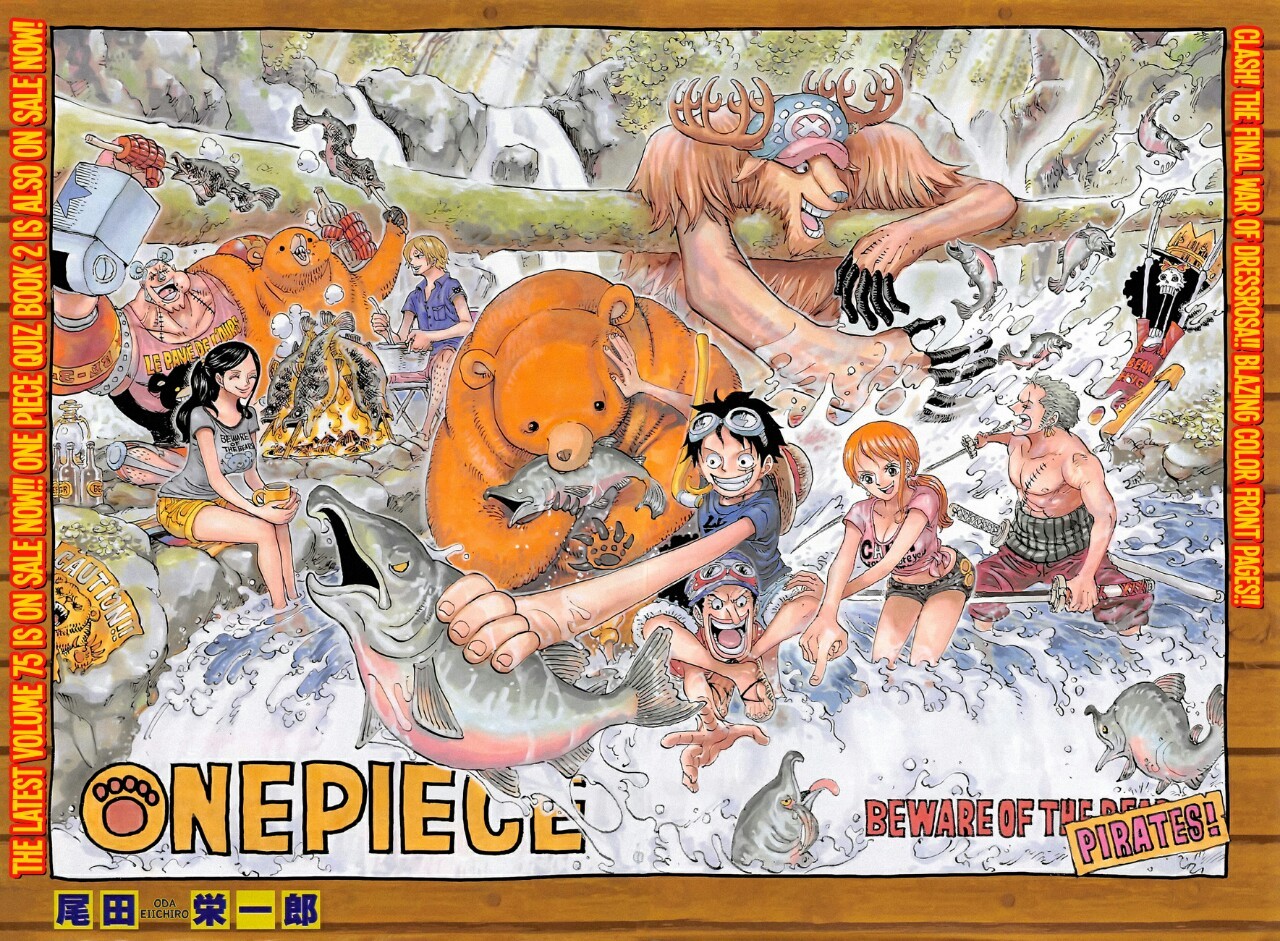 Fuck Yeah One Piece Colour Spreads Chapter 764 White Monster