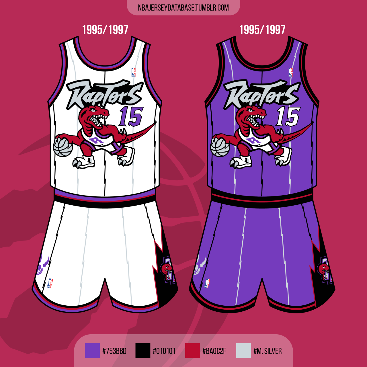 raptors jersey 95