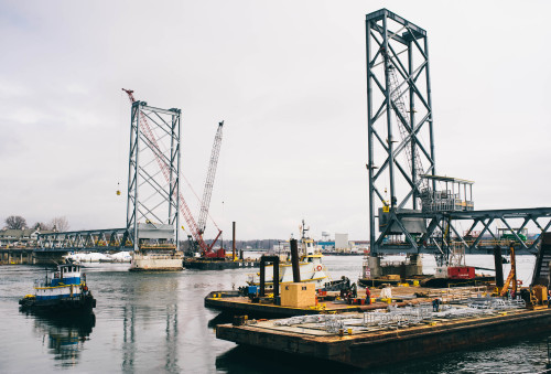 new memorial bridge // portsmouth new hampshire 