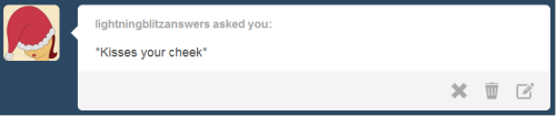 ask-friendlyshy:  First one to come talk to me was this little cutie! （人´∀`*）  D'aww~ :3