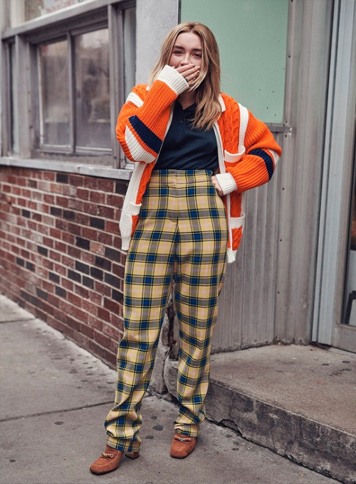 Florence Pugh photographed by Steven Pan for Vanity Fair (2018)