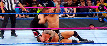 mith-gifs-wrestling:  One for the “Adorable Yet Unnerving” file: Sami being