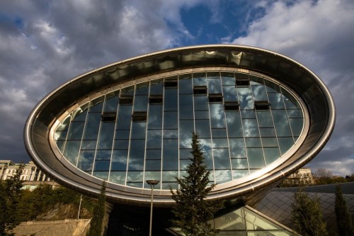 archatlas:  The Architecture of Tbilisi  Ryan Koopmans captures the architecture of Tbilisi, Georgia for VOGUE magazine.   Follow the Source Link for images sources and more information.    
