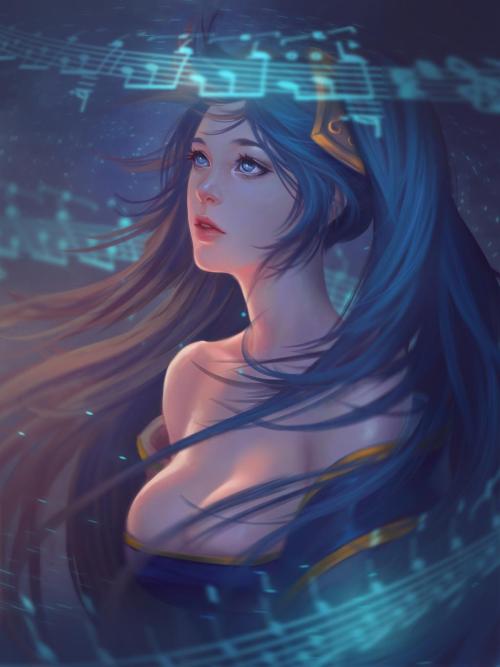 Fantasy-Scifi-Art:  Sona By N Pye