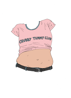 traitspourtraits:  food baby