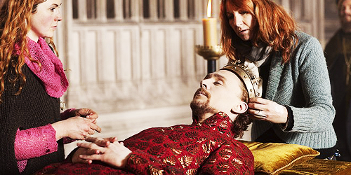 hiddleston-daily:  On set of The Hollow Crown