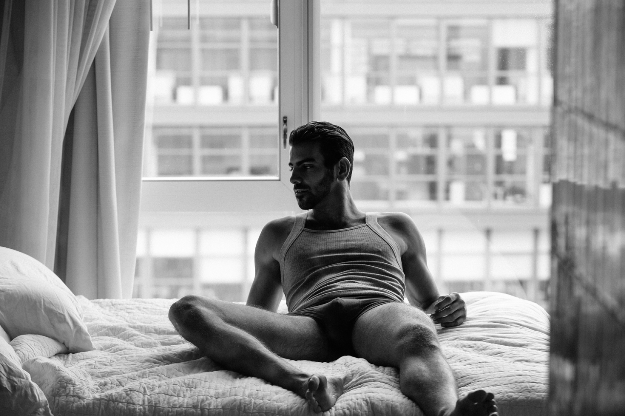 nyleantm:   Nyle DiMarco for 2(X)IST. Photography: Tate Tullier.   Tonight Nyle DiMarco