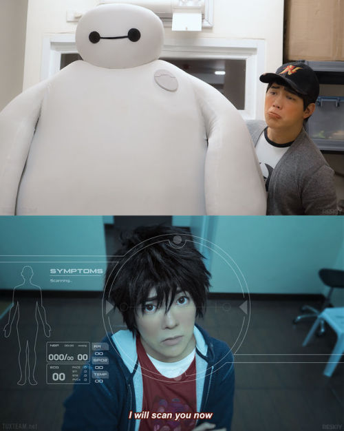 nikk-elli:behindinfinity:“Wait ‘til my brother sees you”Big Hero 6 cosplayHiro • Jin (me) / Tadashi • Miguel / Baymax • Pablophotos by Reskiy» Part of our Big Hero 6 photo series (●—●)Fucking what, stop this perfection. I’m