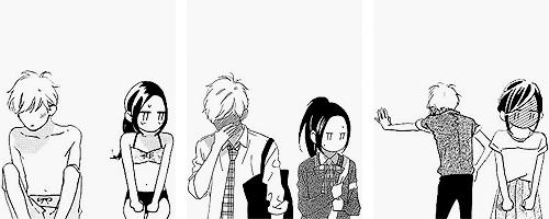 shoujo-moments:  mazume + three times  dedicated to kat  