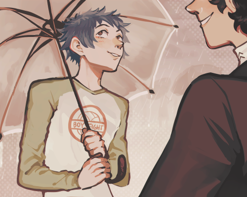 shuyuu in da rain