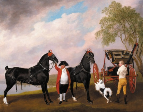 rolypolydandy:So apparently George IV got this painting done of his custom Phaeton carriage just bec