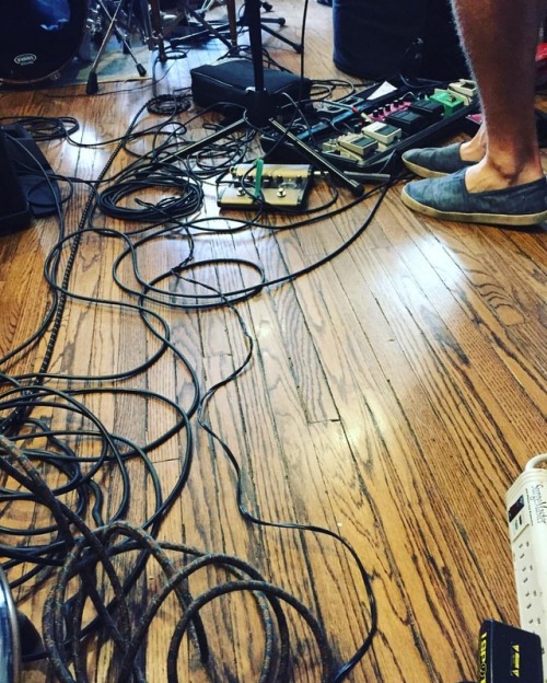 <p>Mid day tour rehearsal :) (at Parkdale, Toronto)</p>