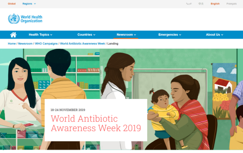 Antibiotic Awareness WeekThe World health organization was looking to create an AR Experience for educators to explain basic concepts about Antibiotic Resistance. In Collaboration with OneBigRobot, I helped them with the programming of this fun...