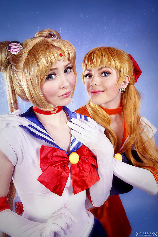 Sailor moon!Karina as Venus Pauline as MoonIris as JupiterOlya as MercuryViktoria