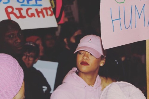 ayajalil:women of color at the women’s march
