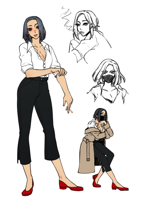 more stuff from ttb campaign, except the second one is ji woo version 2: she has less depression