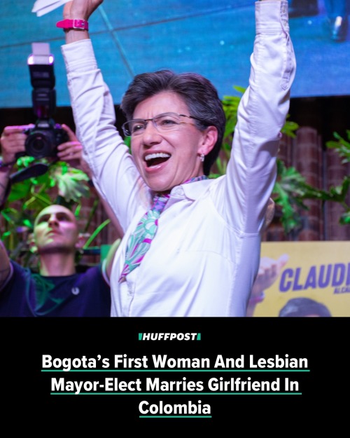 Congratulations!  Claudia López, the first woman elected mayor of Colombia’s capital city, ann