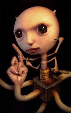 pixography:  Naoto Hattori ~ “Trippy Dreams”Born in 1975 in Yokohama Japan, Naoto Hattori studied Graphic Design in Tokyo before moving to New York to study in the School of Visual Arts. In the year 2000 he received a BFA in illustration from the