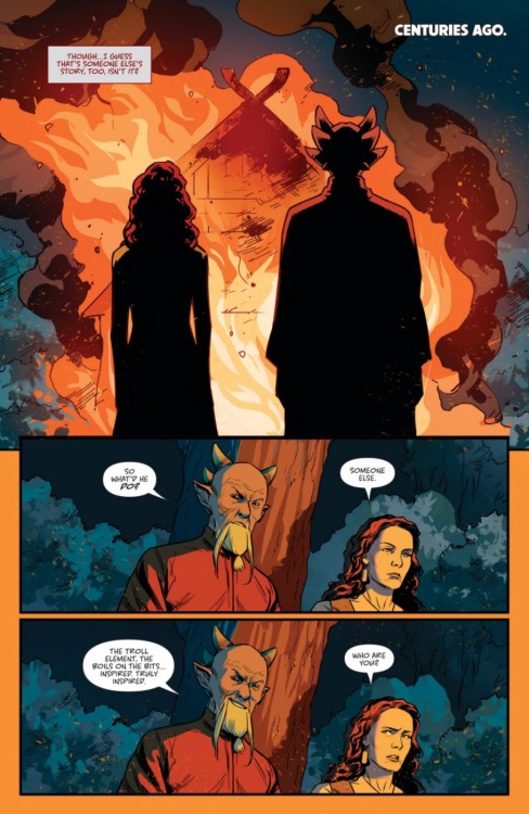 Buffy the Vampire Slayer #21 [preview]Script: Jordie Bellaire and Jeremy Lambert; illustration: Andr