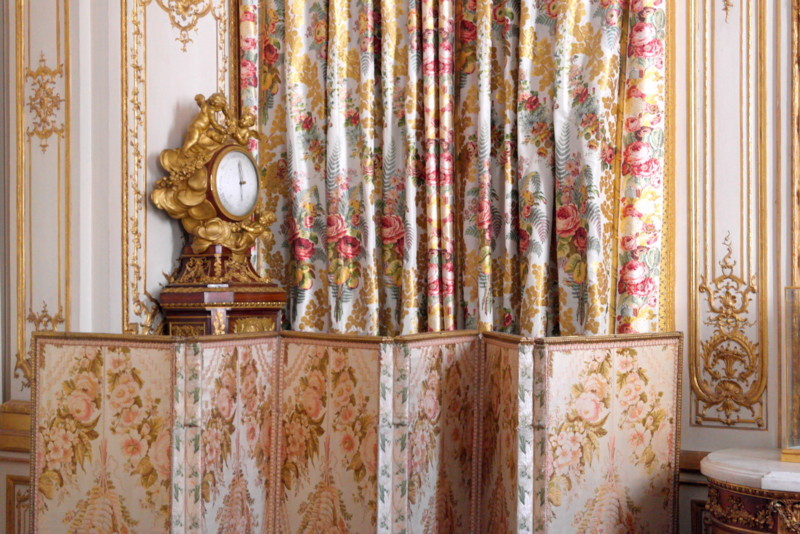 laparigidimariaantoniettablog:  Chambre de Louis XV et Louis XVI. Appartament PrivÃ©e