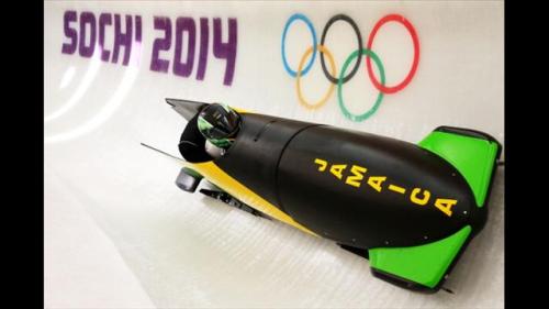 thesmithian:Jamaica’s five-member delegation to the Winter Games are pilot Winston Watts, brake-ma