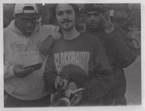 Malick, Luca, and Barco at LES 2018Expired Trix 400 paired with Expired Ilford Matta VC Paper. 5.5&P