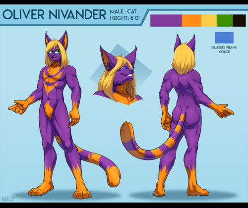  [Commission Info] ——-Character Redesign + Shaded Model Sheet for Gamer1200 on FA.Thank you so much!