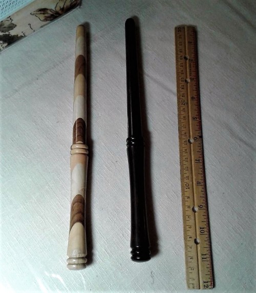Looking a little like wands out of Harry Potter movies, these odd tools are called ‘Nostepinne’ and 
