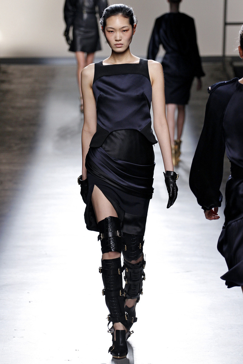 hawaii2newyork:   Hell on Heels. The shoes at Prabal Gurung could kill. No really.