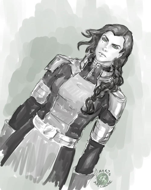 anghraine: marieartcorner:Kuvira- From the upcoming Legend of Korra: Book 4 Artist note: “YES!