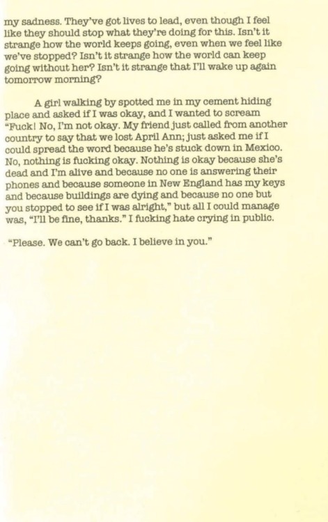 adultscreams:“April Ann, Part One: Monday” and “April Ann, Part Two: Tuesday&rdquo