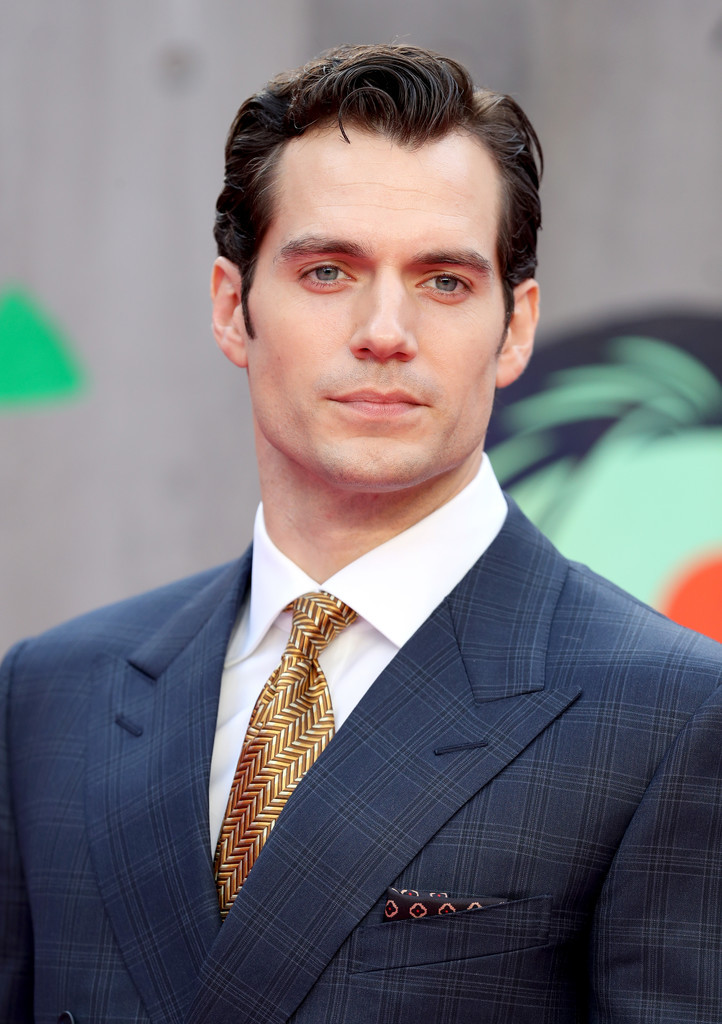 giveme-givenchy: Henry Cavill attends the European Premiere of “Suicide Squad”