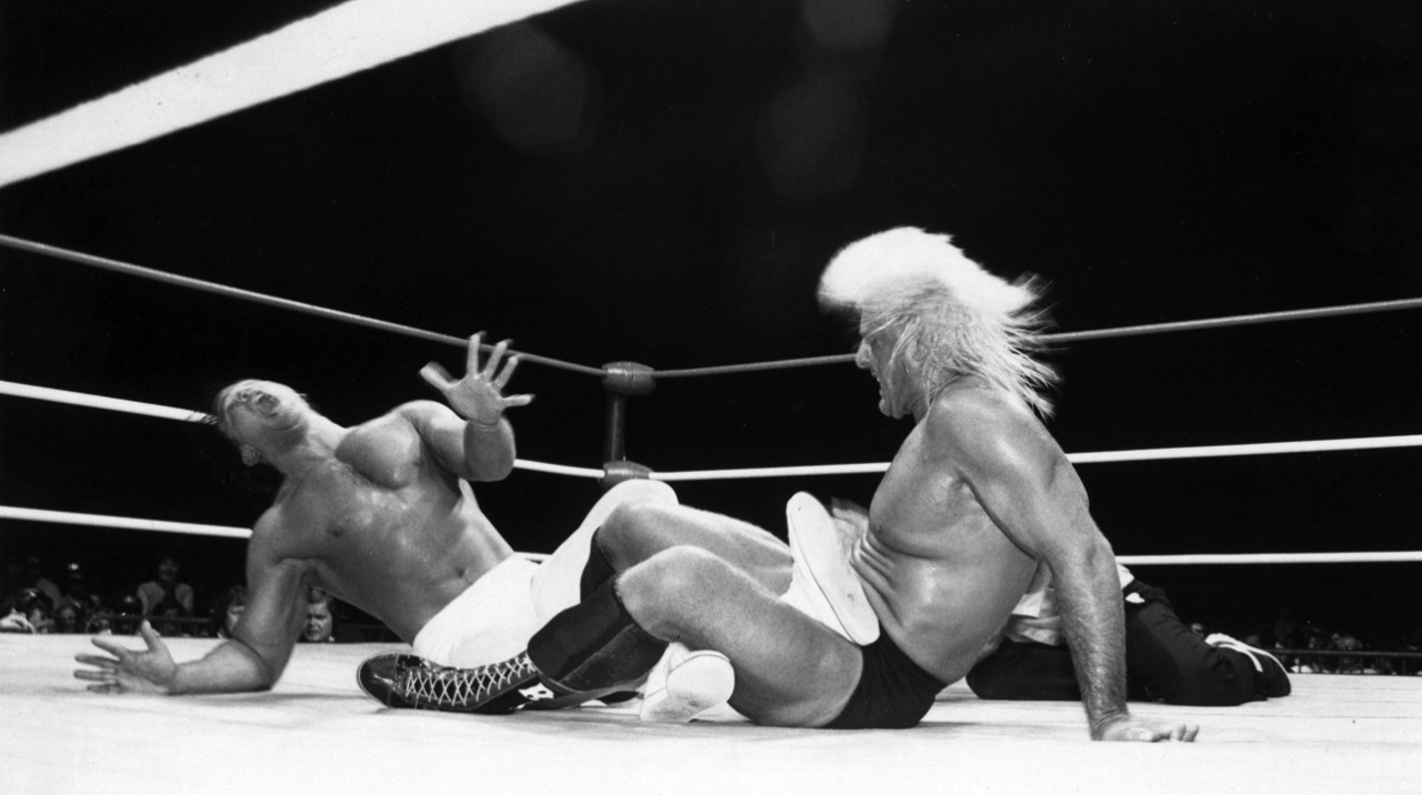 fishbulbsuplex:  Ric Flair vs. Ricky Steamboat  Classic